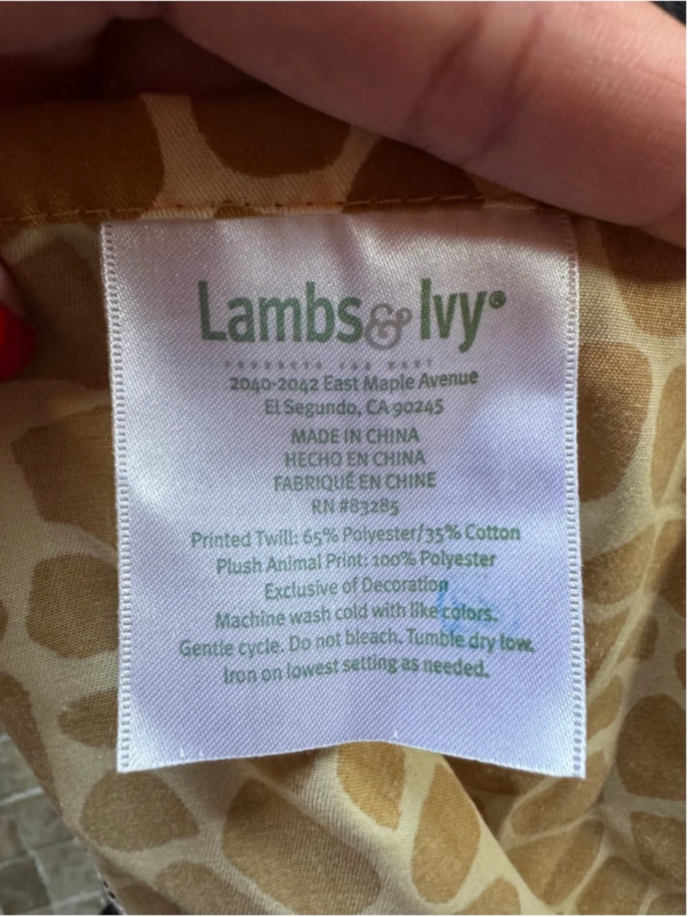 Unisex Lambs & Ivy Jungle animal crib quilt, sheet, curtain and decor
